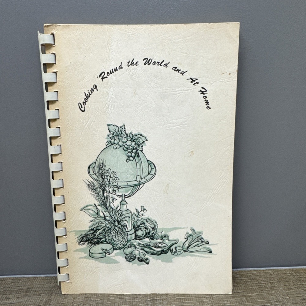 Vintage Cookbook Cooking 'Round the World and At Home Dahlonega Church of God GA